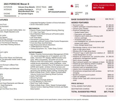 2023 Porsche Macan S