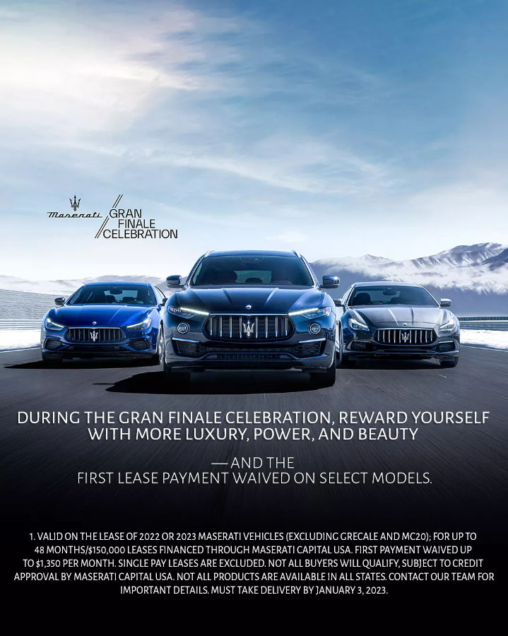 Maserati Gran Finale