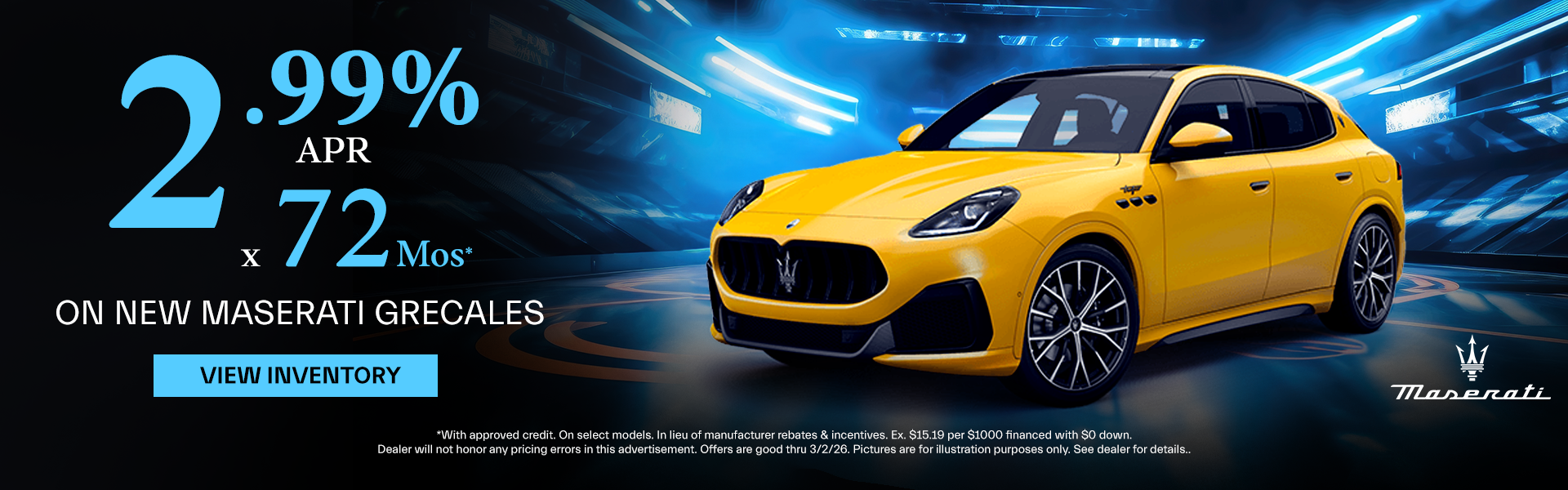 2025 Maserati Grecale Offer