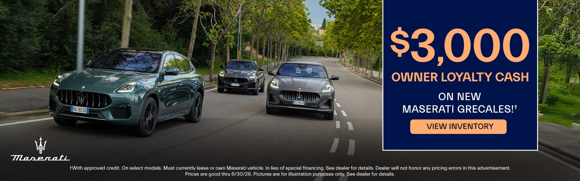 2025 Maserati Grecale Bonus Cash Offers