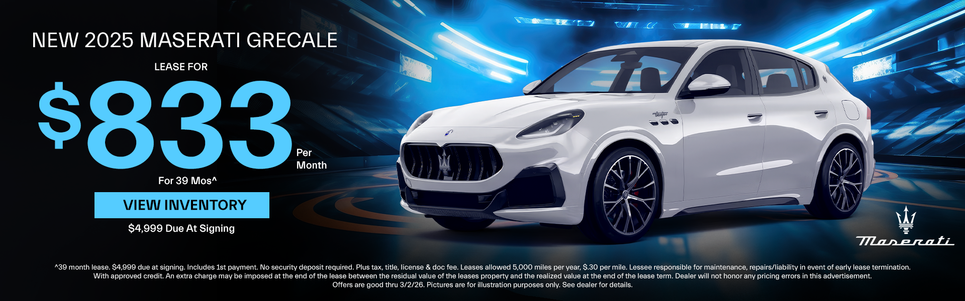 2025 Maserati Grecale Offer